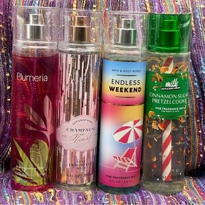 Bath & Body Works NWT Body Mist (You Pick One) 8oz